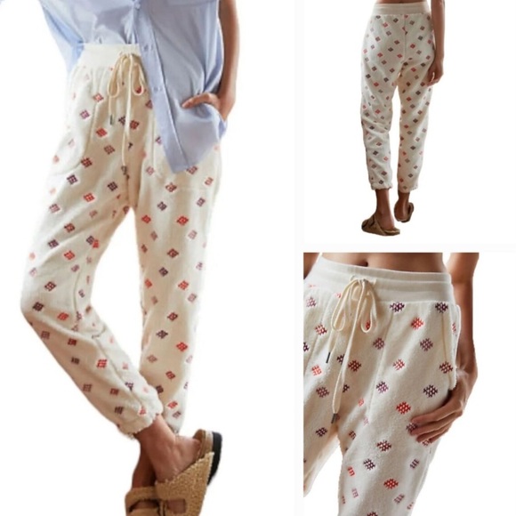 Daily Practice by Anthropologie Oh So Cozy Jogging Bottoms S/Small Joggers - Picture 1 of 12